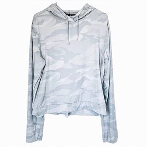 Spyder Active Light Gray Women’s Athletic Hoodie Size Large